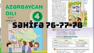 4-CÜ SİNİF AZƏRBAYCAN DİLİ SƏHİFƏ 76-77-78 YENİ(1-Cİ HİSSƏ) ÖDƏNİŞLİ WHATSAPP QRUPU 051-728-95-43