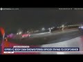 Body cam shows Ferris officer trying to stop wrong-way driver