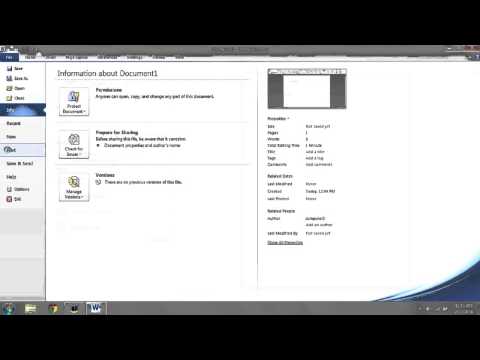 How to Print Microsoft Word Documents in Black and White