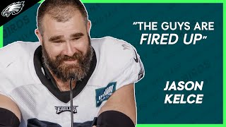 Jason Kelce's Thoughts on the Offensive Domination at Joint Training Camp