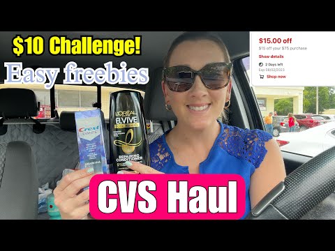 Cvs Haul Easy 10 Challenge 7 29 8 5 23
