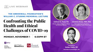 Confronting the Public Health and Ethical Challenges of COVID-19
