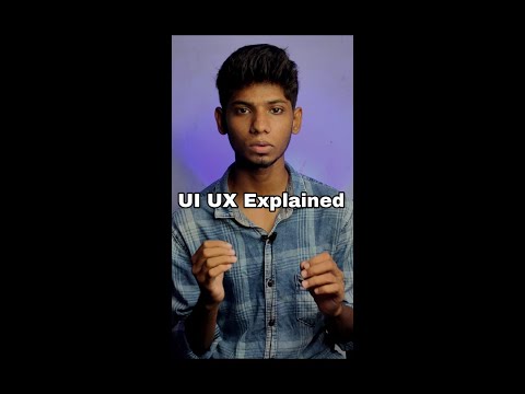 UI/UX design explained in Tamil.