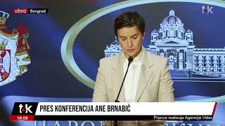 Pres konferencija Ane Brnabić