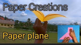 Paper plane - paper airplanes - Paper Creations Tv