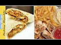 The Best Arabic-style Chicken Shawarma.  @bakingrepublic || احلى شاورما دجاج