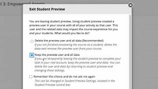 Student Preview of Your Blackboard Course