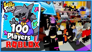 Funky Friday, BUT WITH 100 PLAYERS... (Roblox)