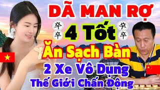 Dã Man 4 Con Tốt Ăn Sạch Bàn, 2 Xe Vô Dụng. Thế Giới Chấn Động [Cờ Tướng Hay]