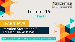 For Loop & Do-while loop in java in hindi