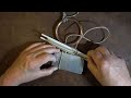 casting onto a ring clove hitch method net making