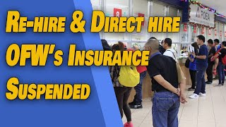 🔴POEA Sinuspendi ang Mandatory Insurance sa OFW's Re-Hire at Direct Hire