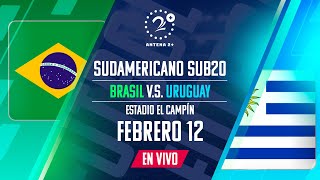 BRASIL VS URUGUAY SUDAMERICANO SUB 20 EN VIVO