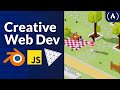 Creative Web Development with Three.js and Blender – 3D Portfolio for Beginners