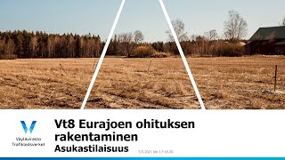 vt 8 Eurajoen ohituksen rakentaminen - Asukastilaisuus 5.5.2021