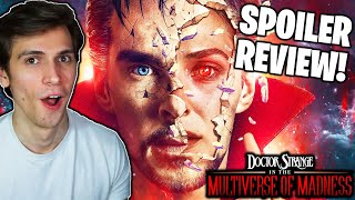 CRAZY CAMEOS & DEATHS! Doctor Strange in the Multiverse of Madness (2022) - Spoiler Review!