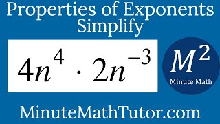 Simplify 4n^4*2n^-3