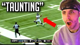 British Guy Reacts to the NFL for the VERY FIRST TIME ! "NFL Best Taunting Moments || HD"