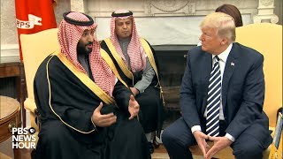 WATCH: President Trump holds meeting with Saudi Arabian Crown Prince