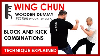 Wing Chun Advanced - Block And Kick Combinations - Kung Fu Report #301