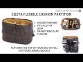 Camera Bag Inserts for Backpacks and Messenger Bags