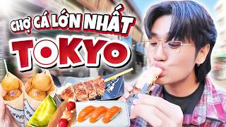 Chợ Cá Lớn Nhất Tokyo - Nhật Bản | Thử Thách 10K Yên
