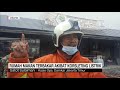 rumah makan tebakar akibat korsleting listrik