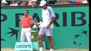 2003 Roland Garros 1/4 - Ferrero vs Gonzalez F