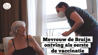 De Eerste Bewoner ontvangt Vaccinatie tegen Corona | Careyn