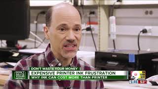 Expensive printer ink frustration