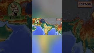 Mughal Empire under Babur #shorts #short #shortsvideo #history #mughal