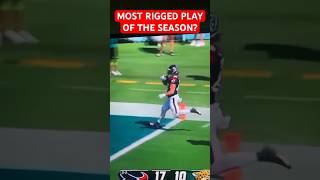 The Most Scripted NFL Play of the Season?