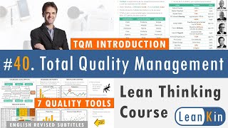 40. TQM (Total Quality Management) I | Lean Thinking course (english revised subtitles)