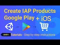 Unity Tutorial How to Add In-App Purchases (IAP - Android & iOS) to Unity Game | Unity Easy Tutorial