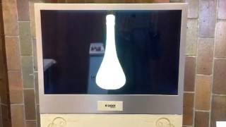 Transparent LCD Panel designed for DE VENOGE Champagne