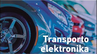 KTU | BA | Transporto elektronika