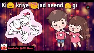😍 Akh Lagdi Lyrics Whatsapp Status Video | Akhil | Latest Punjabi Love song 2018 by AD Bros