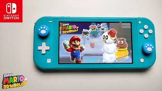 Super Mario 3D World Snowball Park On Nintendo Switch Lite