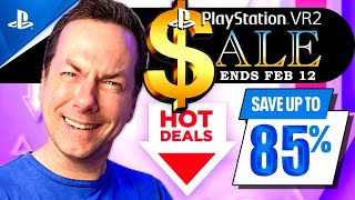 20+ PS VR2 GAMES are OVER HALF OFF!!