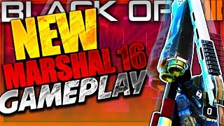 NEW "MARSHAL 16 GAMEPLAY" In Black Ops 3 - BO3 NEW PISTOL SHOTGUN GAMEPLAY - NEW Supply Drop Weapons