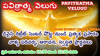 పవిత్రాత్మ వెలుగు | PAVITRATMA VELUGU | TELUGU ADORATION నడిపించువారు : ఫాదర్ జోన్ కనిచేరి V C