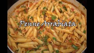 Easy pasta plate, Penne Arrabiata