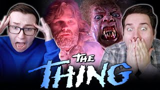 THE THING (1982) *REACTION* FIRST TIME WATCHING THE NASTIEST MOVIE EVER!