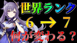 【原神】世界ランク6→7で何が変わるのか？解説【VOICEROID実況】