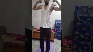 90 day body transformation |skinny to muscle transformation #gym #fitness #shorts