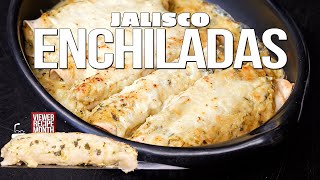 CHEESY, MELTY & SPICY JALISCO ENCHILADAS (VIEWER SUBMISSION) | SAM THE COOKING GUY
