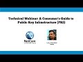 A Consumer's Guide to Public Key Infrastructure (PKI) - NetCom Learning Technical Webinar Excerpt