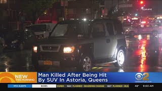 Man struck and killed by SUV in Astoria