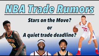 NBA Trade Rumors as the Trade Deadline Approaches I Will Blake Griffin or John Collins get dealt?