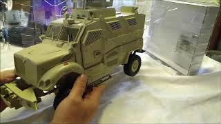 Unboxing New RC Truck Torro International US Maxxpro AMRAP.Afghanistan War. .1/16 RC Maxx Pro MRAP